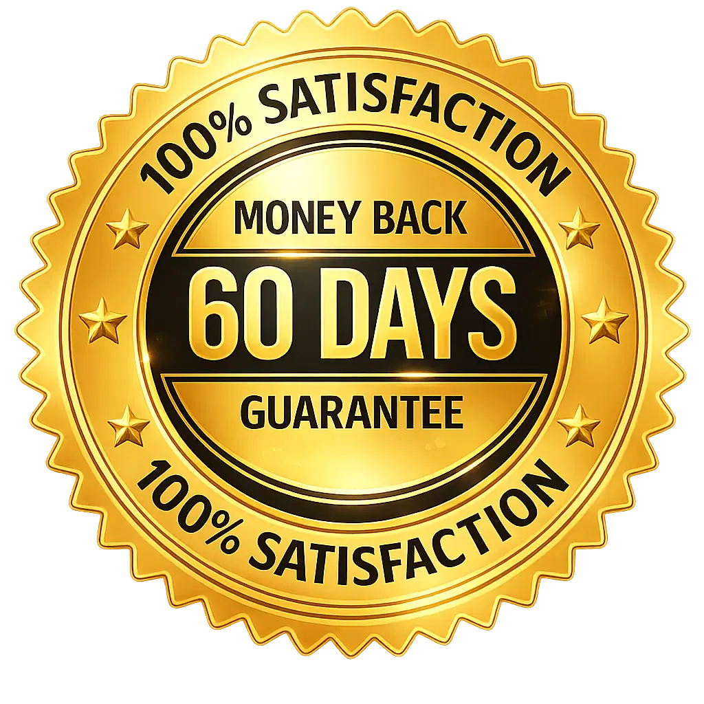 60 Day Money Back Guarantee